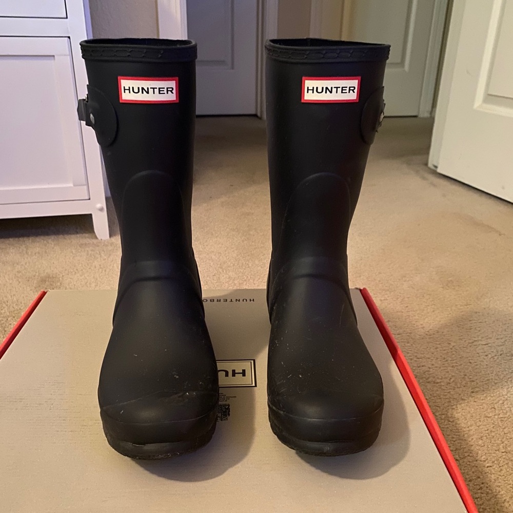 Black Hunter Boots